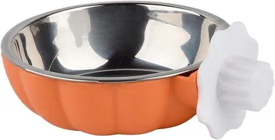 Obrázek produktu pro Kovová závěsná krmítka pro papoušky pokojové, papoušky kalandry, trpasličí papoušky a vodní ptáky