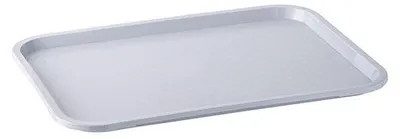 Produktbild von APS 555 Tablett FAST FOOD, 6er-Set, Polypropylen, GN 1/1, 53 x 32,5 cm,  Germany, grau