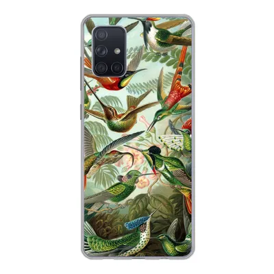 Produktbild von MuchoWow® Handyhülle Schutzhülle Hülle für Samsung Galaxy A51 Trochilidae - Alte Meister - Kunst Silikon Softcase Handy Hülle - Schutzabdeckung