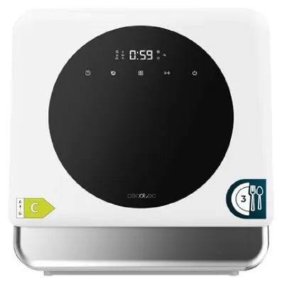 Obrázek produktu pro Cecotec Bolero Aguazero 1100, Pracovní deska, Kompaktní, Bílá, Dotyk, 3 jídelních sad, D