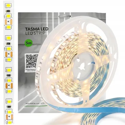 Obrázek produktu pro LED páska, 48W, 2835, 12V, IP20, neutrální barva (4000K), délka 5 metrů, balení 600 ml