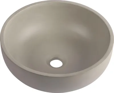 Produktbild von Aufsatzwaschbecken L.38 x H.13,5 x T.38 cm hellgrau SOLIA