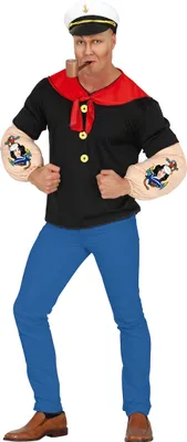 Produktbild von Matrosenabenteuer Kapitänsmütze Muskelpolster Karnevalsmottoparty Märchen Fantasie, Größe: 52 - 54 (L) Farbe: Schwarz