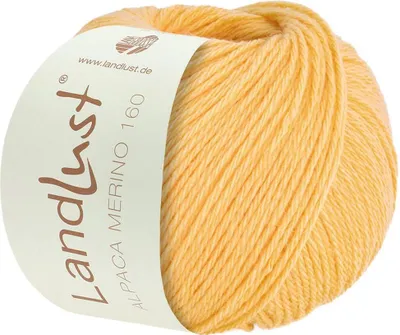 Produktbild von Lana Grossa - Landlust Alpaka Merino 160 0437 gelb