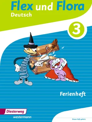 Produktbild von Flex und Flora 3 Ferienheft. Zusatzmaterial