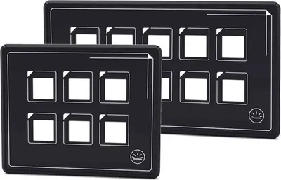 Immagine prodotto di Pannello di controllo touch 10 interruttori, 1 pezzo