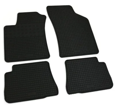 Gummifußmatten Set 4-teilig für Hyundai Getz (2003-), schwarz