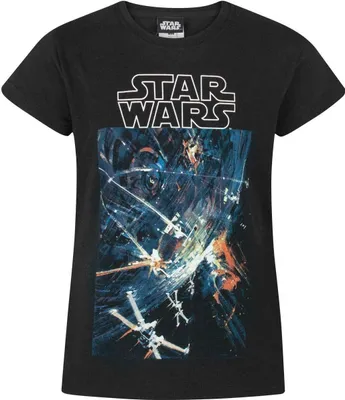 Produktbild von Star Wars - T-Shirt für Mädchen NS6089 (128) (Schwarz)