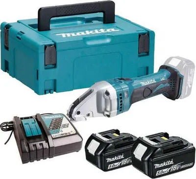 Produktbild von Makita DJS161RTJ, Schwarz, Blau, Silber, 4300 SPM, 13 m/s², Akku, 78 mm, 362 mm