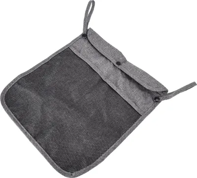 Produktbild von Multifunktionaler Kinderwagen-Organizer, Wagen-Hängetasche, Kinderwagen-Zubehör, Grau