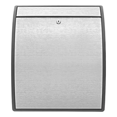 Immagine prodotto di Cassetta per le lettere TURN 4942 ANT/Ni colore antracite acciaio inox
