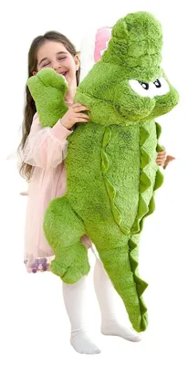 Produktbild von Krokodil Stofftier Riesen Kuscheltier 78cm Groß Plüschtier Spielzeug Geschenk Kinder