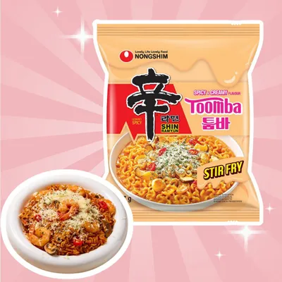 Produktbild von 1x Nongshim Toomba Shin Ramyun – 1 er Pack – Creamig Instant-Nudelsuppe+ Heartforcards Versandschutz