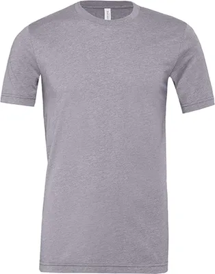 Produktbild von Canvas 3001CVC | Herren  Heather CVC Short Sleeve Tee - Farbe: Heather Storm - Größe: M