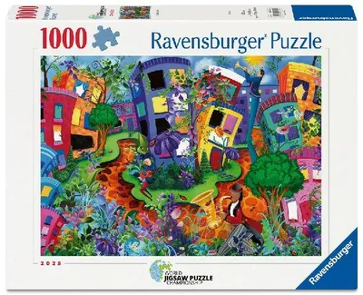 Produktbild von Erwachsenenpuzzle 1000 Teile - Marienkäferweg