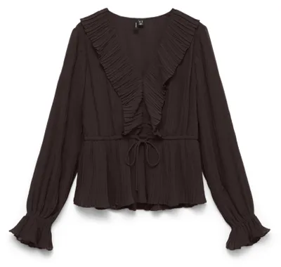 Productafbeelding van Vero Moda 10310921_2051_65, Bovenkleding, Dames, Chocoladebruin, Maat M, 1 stuk, Maximale krimp: 5%; Wassen met soortgelijke kleuren