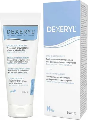 Produktbild von Dexeryl Feuchtigkeitscreme für trockene und atopische Haut AZS 250 ml