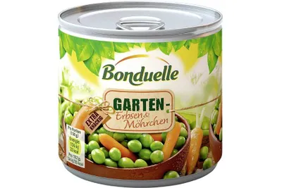 Image de Bonduelle Garten Petits pois et carottes frais en boîte 400g