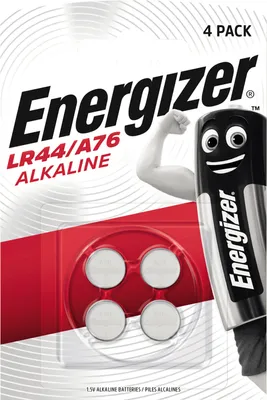 Immagine prodotto di Energizer Batterie Alcaline LR44/A76 1,5V - Confezione Da 4