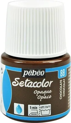 Produktbild von Textilfarbe Setacolor opak - Schokolade - 45 ml