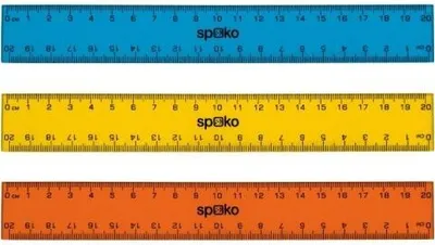 Obrázok produktu pre Spoko pravítko 20 cm - mix farieb