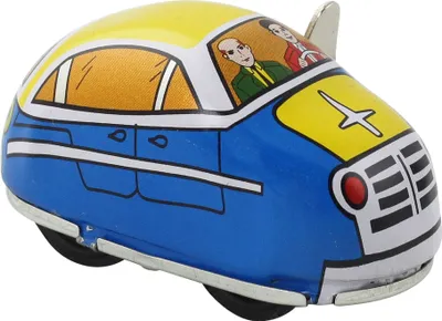 Produktbild von Blechspielzeug - Aufziehauto blau - Vintage Classics - Blechauto