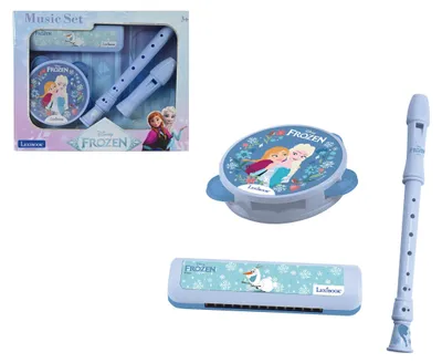 Immagine prodotto di Set musicale Frozen - Tamburello, Flauto & Tromba