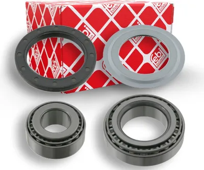 Produktbild von FEBI BILSTEIN Radlagersatz Vorne Links Vorne Rechts passend für MERCEDES-BENZ SPRINTER 3-t Kasten (903) Kegelrollenlager 75mm 23625