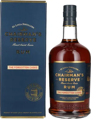 Produktbild von Rum Chairman´s Reserve „The Forgotten Casks“ 5 - 11 Jahre gereift  40% vol. 0,7l
