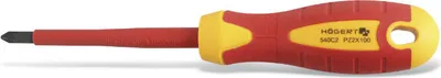 Produktbild von Hogert HT1S941 PZ1 80 mm 1000 V isolierter Kreuzschlitzschraubendreher