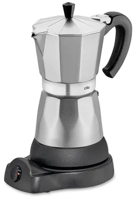 Espressomaker Classico, 6 Tassen, 480 W, Aluminium, elektrisch