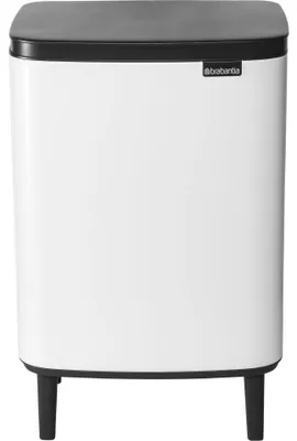 Image de Brabantia BO Mülleimer HI 12 l White