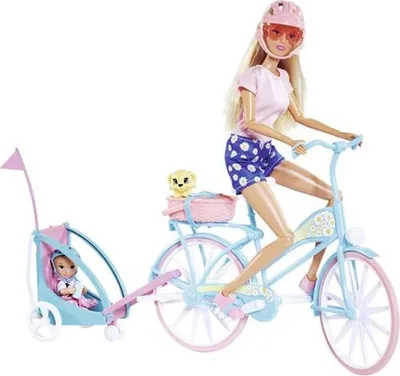 Zdjęcie produktu dla Lalka Steffi Wyprawa Rowerowa 29 cm