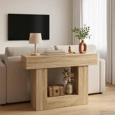 Produktbild von Sonoma-Eiche 101 x 30 x 74 cm - Konsolentische DE2399