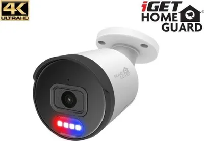 Image de iGET HGNHK938CAM - Caméra IP PoE UltraHD 4K, détection SMART, IP66, audio, veilleuse 40m, ONVIF 2.6
