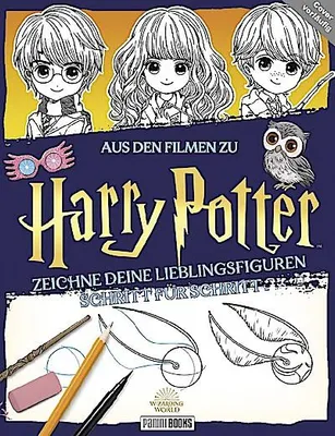 Produktbild von Aus den Filmen zu Harry Potter: Zeichne deine Lieblingsfiguren Schritt für Schritt