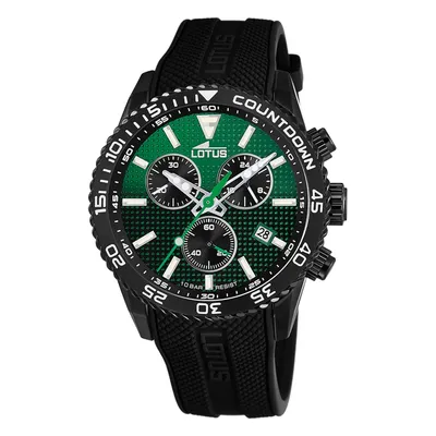 Obrázek produktu pro Pánské hodinky Lotus Classic Luxury Elegant Silicone Wristwatch black UL18672/B
