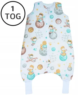 Produktbild von Ankras Schlafsack mit Beinen 56-68 cm, 1 TOG, Baumwolle
