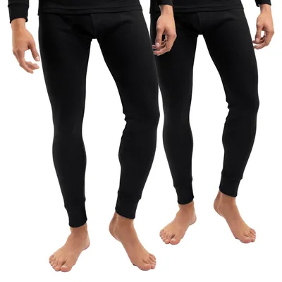 Produktbild von 2er Pack Herren Ski-Thermo Unterhose - Schwarz L