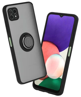 Produktbild von Techsuit Glinth Back Cover Hülle für Samsung Galaxy A22 5G - Schwarz
