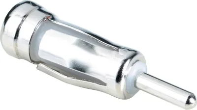 Produktbild von Hama Plug DIN - Socket ISO, Antennenadapter, ISO, DIN, Weiblich, Männlich, Silber