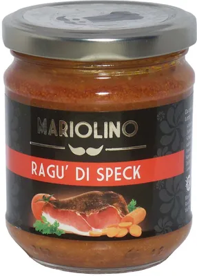 Immagine prodotto di Ragù di prosciutto e pancetta 212 ml. - Mariolino Sughi