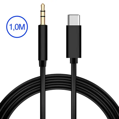 Produktbild von USB Type C auf 3,5mm Aux Klinke Kabel Für iPhone 16/15 Pro Max Samsung Huawei Xiaomi USB C Kopfhörer-Adapter