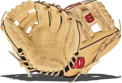Produktbild von Wilson WBW10395511 A1000 PF11 Baseball-Innenfeldhandschuh, 11 Zoll | Für Linkshänder
