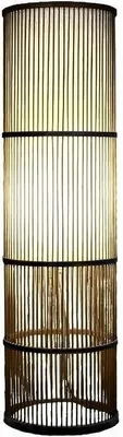Produktbild von Fine Asianliving Bambus Stehlampe Schwarz D28xH100cm Levi