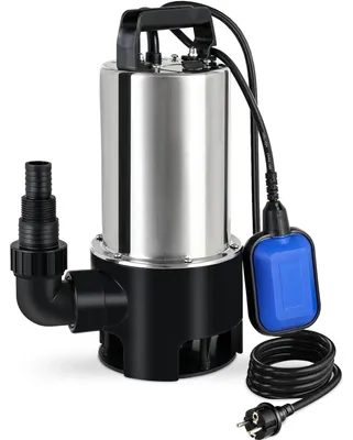 Obrázek produktu pro Ponorné čerpadlo – čerpadlo na špinavou vodu – vodní čerpadlo – 1100 W, pro špinavou vodu – 16500 l/h – s plovákem – zelené