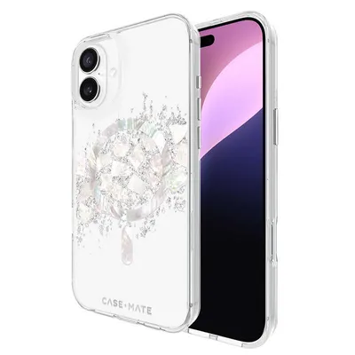 Obrázok produktu pre CASE MATE, puzdro pre Apple iPhone 16 Plus MagSafe model Karat "Touch of Pearl" Pearl, sivé