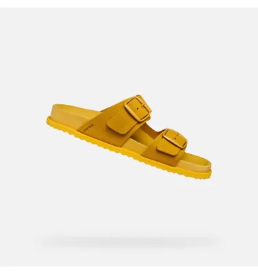 Produktbild von Geox Gelbe Damenpantoffeln von Sandybett 36