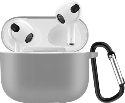 Image de Housse pour Apple AirPods 3 Silicone Case Cover Etui Bumper Housse de protection