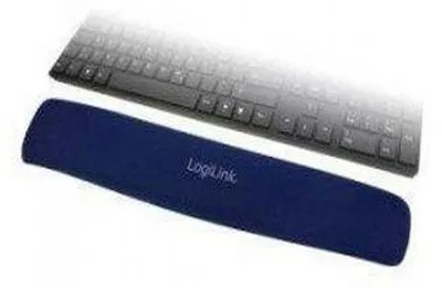 Produktbild von LogiLink Gel-Tastaturunterlage Blau Ergonomische Handgelenkstütze